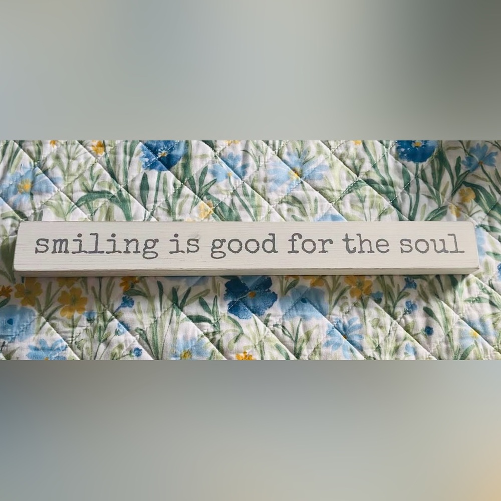 Inspirational Wooden Wall Sign